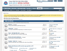 Tablet Screenshot of diendan.songhuong.vn